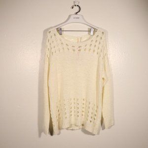 NWT Mint Julep The Bottom Line Sweater in Ivory